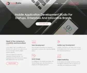 Youngbrainzinfotech.com(Best Mobile App Development Company India) Screenshot