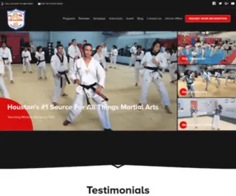 Youngbrotherstaekwondo.com(Houston Kids Taekwondo) Screenshot