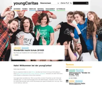Youngcaritas.at(Ohne) Screenshot