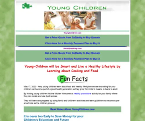 Youngchildren.com(Kids) Screenshot