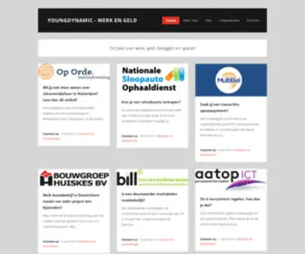 Youngdynamic.nl(Werk en geld) Screenshot