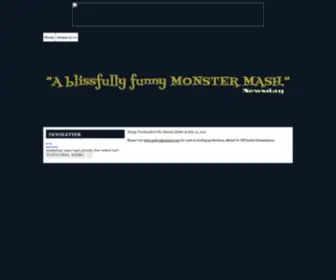 Youngfrankensteinthemusical.com(Networks presentations) Screenshot