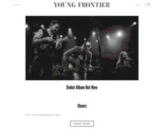 Youngfrontierband.com(Youngfrontierband) Screenshot