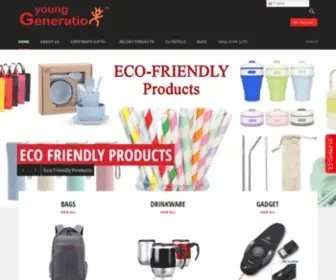 Younggenerationshop.com(Corporate Gifts Singapore) Screenshot