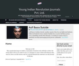 Youngindianrevolution.com(Youngindianrevolution) Screenshot