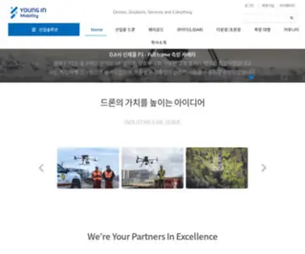 Younginmobility.com(Drones) Screenshot
