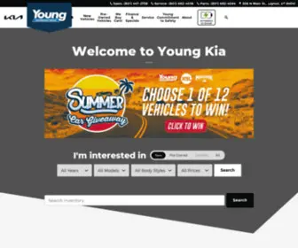 Youngkia.com Screenshot