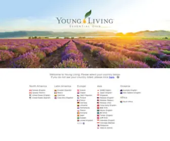 Youngliving.com(Youngliving) Screenshot