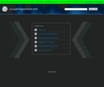 Younglivingconnect.com(Landing Page) Screenshot