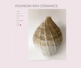 Youngmikimceramics.com(Ceramic vessels) Screenshot