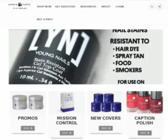 Youngnails.com(Acrylic nails) Screenshot