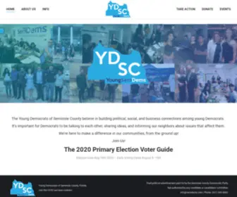 Youngsemdems.com(Seminole County Florida Democratic Party) Screenshot