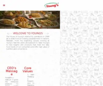 Youngsfood.com(Youngsfood) Screenshot