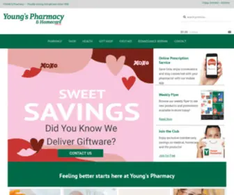 Youngshealthyliving.com(Georgetown Pharmacy) Screenshot