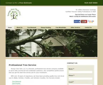 Youngstreetech.com(Tree Removal) Screenshot