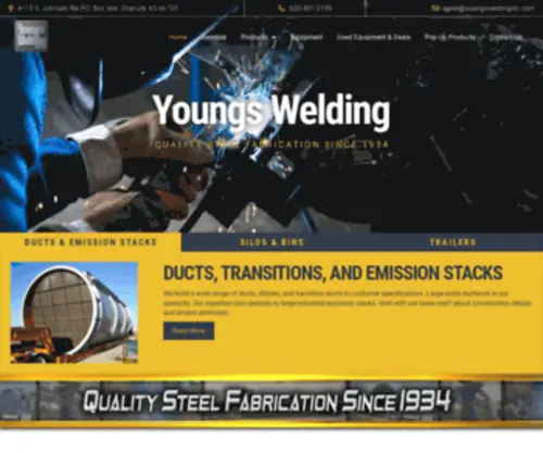 Youngsweldinginc.com(Youngsweldinginc) Screenshot