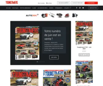 Youngtimers.fr(Magazines des autos et motos cultes des années 70 à 90) Screenshot