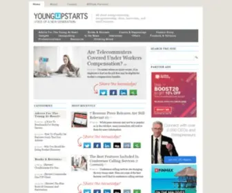 Youngupstarts.com(All about entrepreneurship) Screenshot