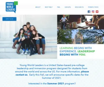 YoungWorldleaders.org(YoungWorldleaders) Screenshot