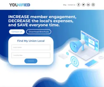 Younified.ca(YOUnified) Screenshot