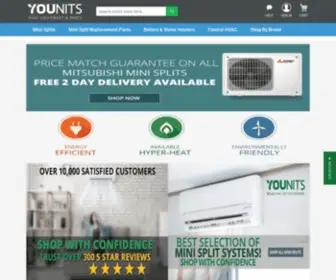 Younits.com(HVAC Equipment) Screenshot