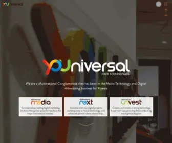 Youniversalmedia.com(YOUniversal Group) Screenshot