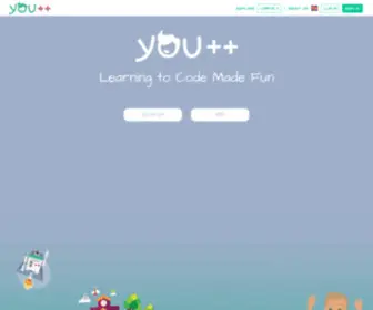 Youplusplus.club(Coding Learning Platform for kids) Screenshot