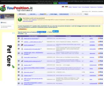 Youposition.it(Crea la mappa del tuo viaggio inviando degli SMS) Screenshot