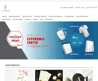 Youprint.qa(You Print Digital Printing Solution) Screenshot