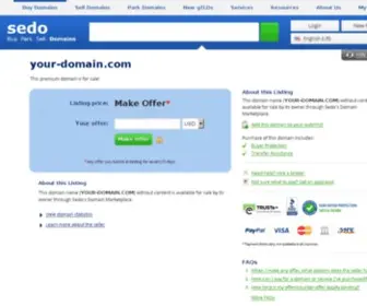 Your-Domain.com(Domains) Screenshot