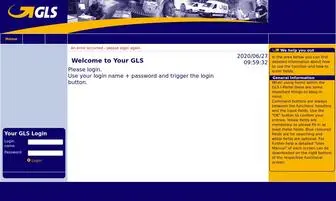 Your-GLS.eu(Your GLS) Screenshot