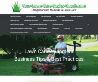 Your-Lawn-Care-Basics-Coach.com(My Blog) Screenshot