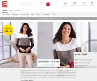 Your-Look-For-Less.se(Köp billiga kläder online eller med postorder hos Your Look) Screenshot
