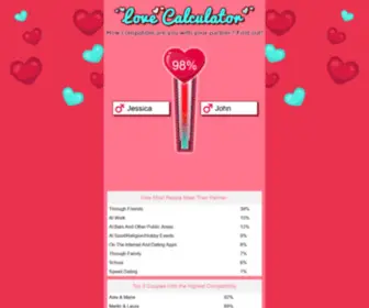 Your-Lovecalculator.com(Love Calculator) Screenshot