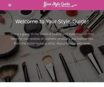 Your-STyle-Guide.com(Top Rated Beauty Products and Reviews) Screenshot