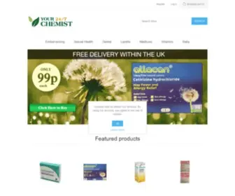 Your247Chemist.com(Online Pharmacy) Screenshot