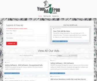 Yourad4Free.com(Yourad4Free) Screenshot