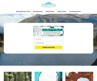 Youradventurecoach.com(Dream Big) Screenshot