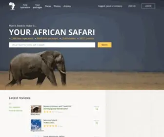Yourafricansafari.com(Your African Safari) Screenshot