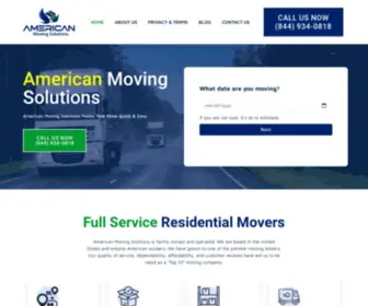 Youramericanmovers.com(American Moving Solutions LLC) Screenshot