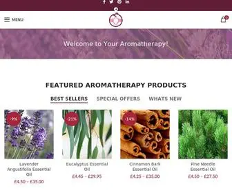 Youraromatherapy.co.uk(Your Aromatherapy) Screenshot