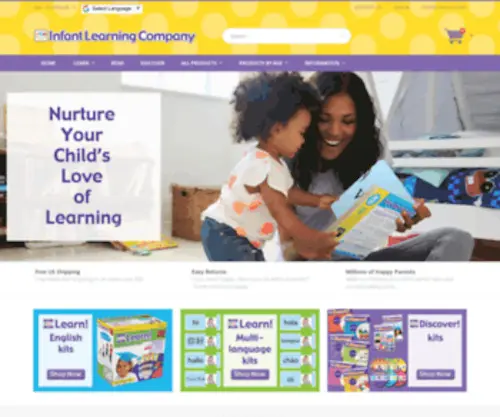 Yourbabycanread.com(Your Baby Can Learn) Screenshot