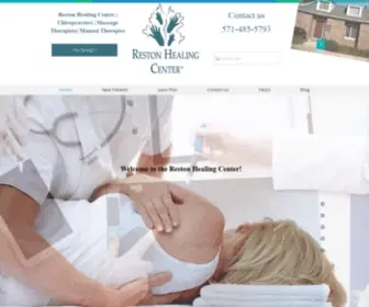 Yourbackdoc.com(Reston Healing Center) Screenshot