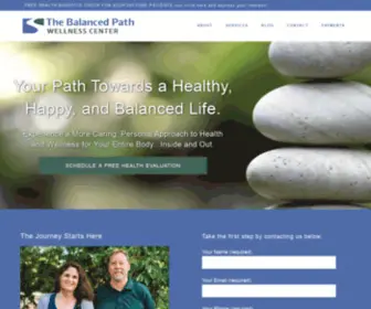 Yourbalancedpath.com(The Balanced Path Wellness Center) Screenshot