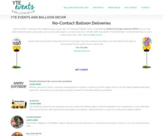 Yourballoonman.com(Party Entertainment and Balloon Decor) Screenshot