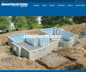 Yourbasement.com(Advanced Concrete Systems) Screenshot