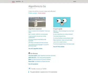 Yourbasic.org(Algorithms to Go) Screenshot