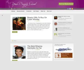 Yourbeautyschool.com(Your Beauty School) Screenshot