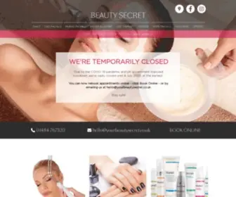 Yourbeautysecret.co.uk(Your Beauty Secret) Screenshot