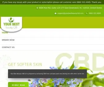 Yourbestbeautycbd.com(Your Best Beauty CBD) Screenshot